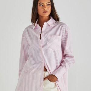 Shirt - Pink Stripe