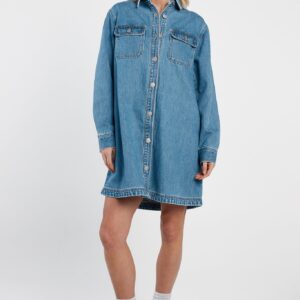 Denim Shirt Dress