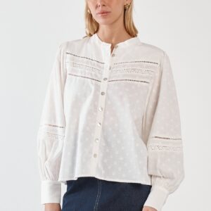 Lace Blouse - White