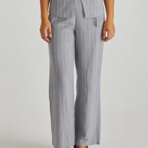 Grey Pinstripe